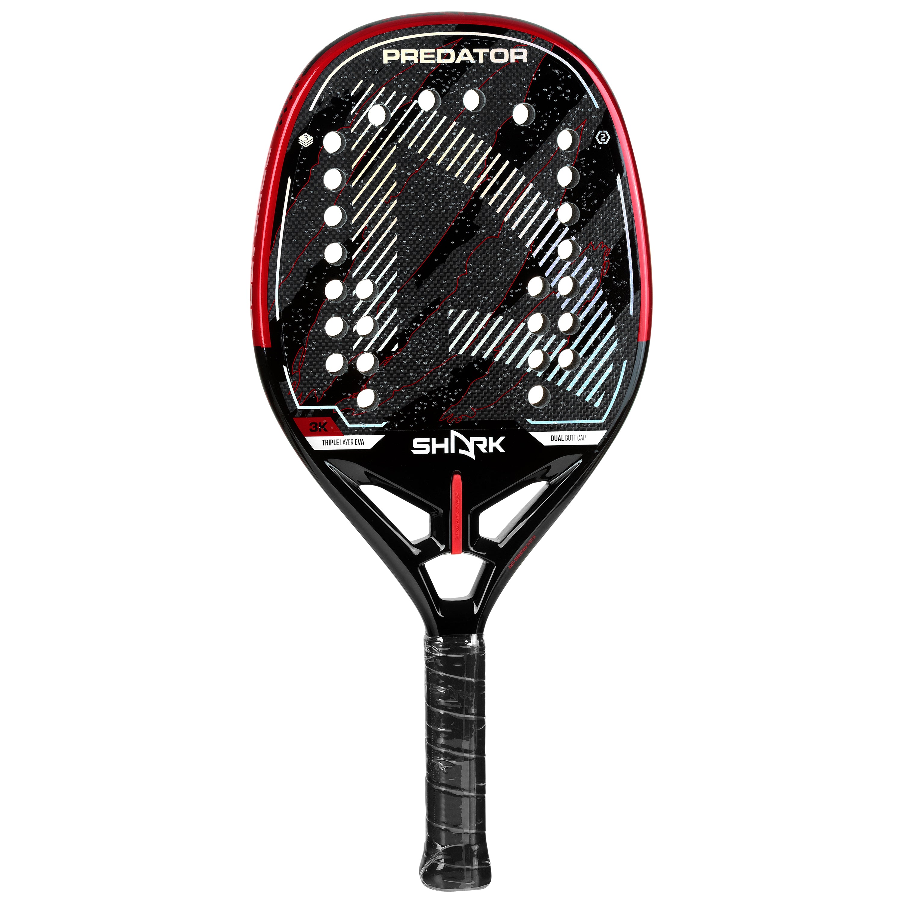 Raquete de beach tennis Shark Predator 22 mm 2026