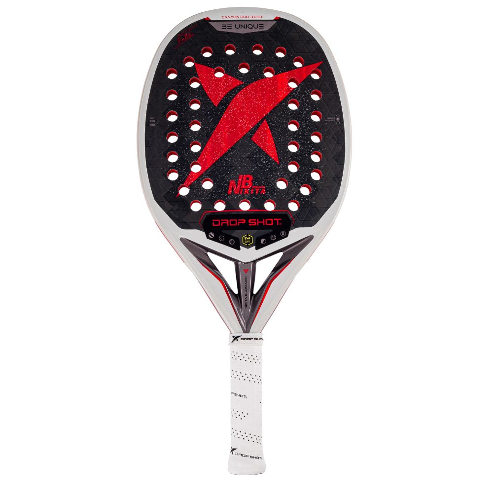 Raquete de beach tennis Drop Shot Canyon Pro 3.0 BT Nikita Burmakin 2026