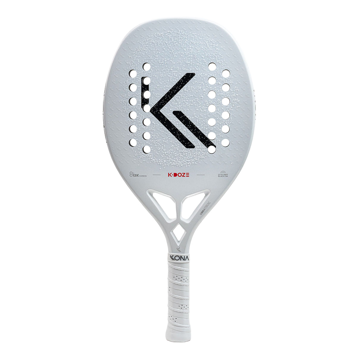 Kona K-Doze Red 12K 2026 beach tennis racket