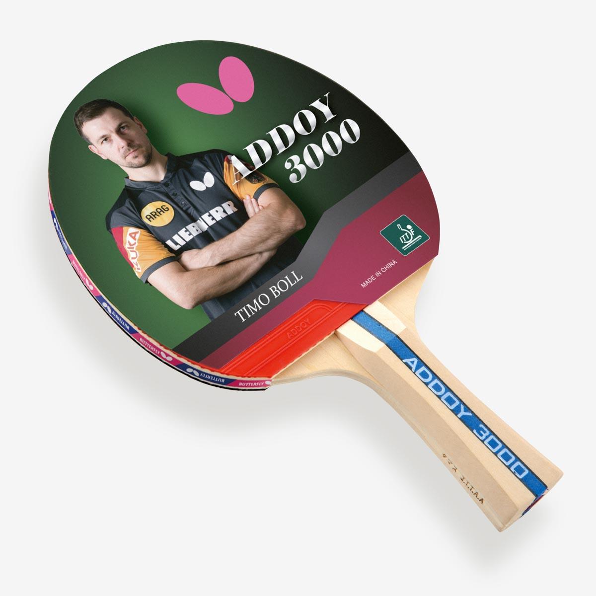 Butterfly Addoy 3000 table tennis paddle
