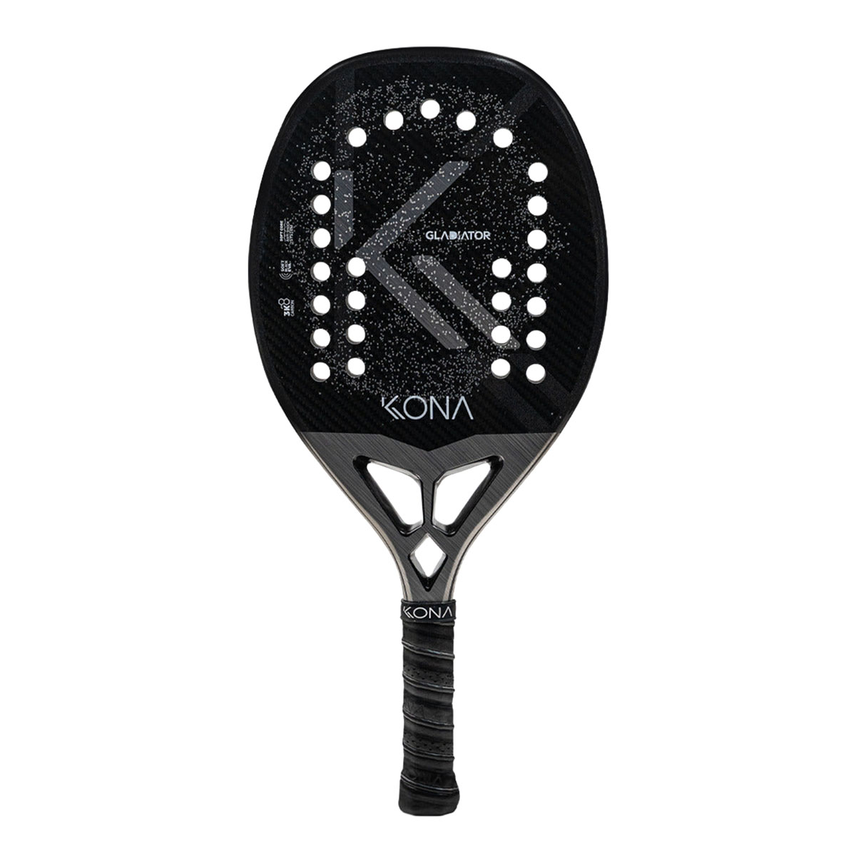 Kona Gladiator Steel 3K 2026 beach tennis racket