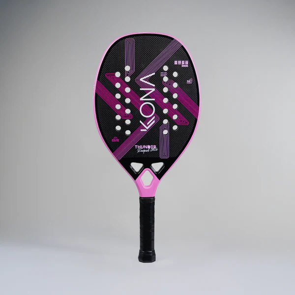 Raquete de beach tennis Kona Thunder Pink 3K 2025 Raquel Iotte