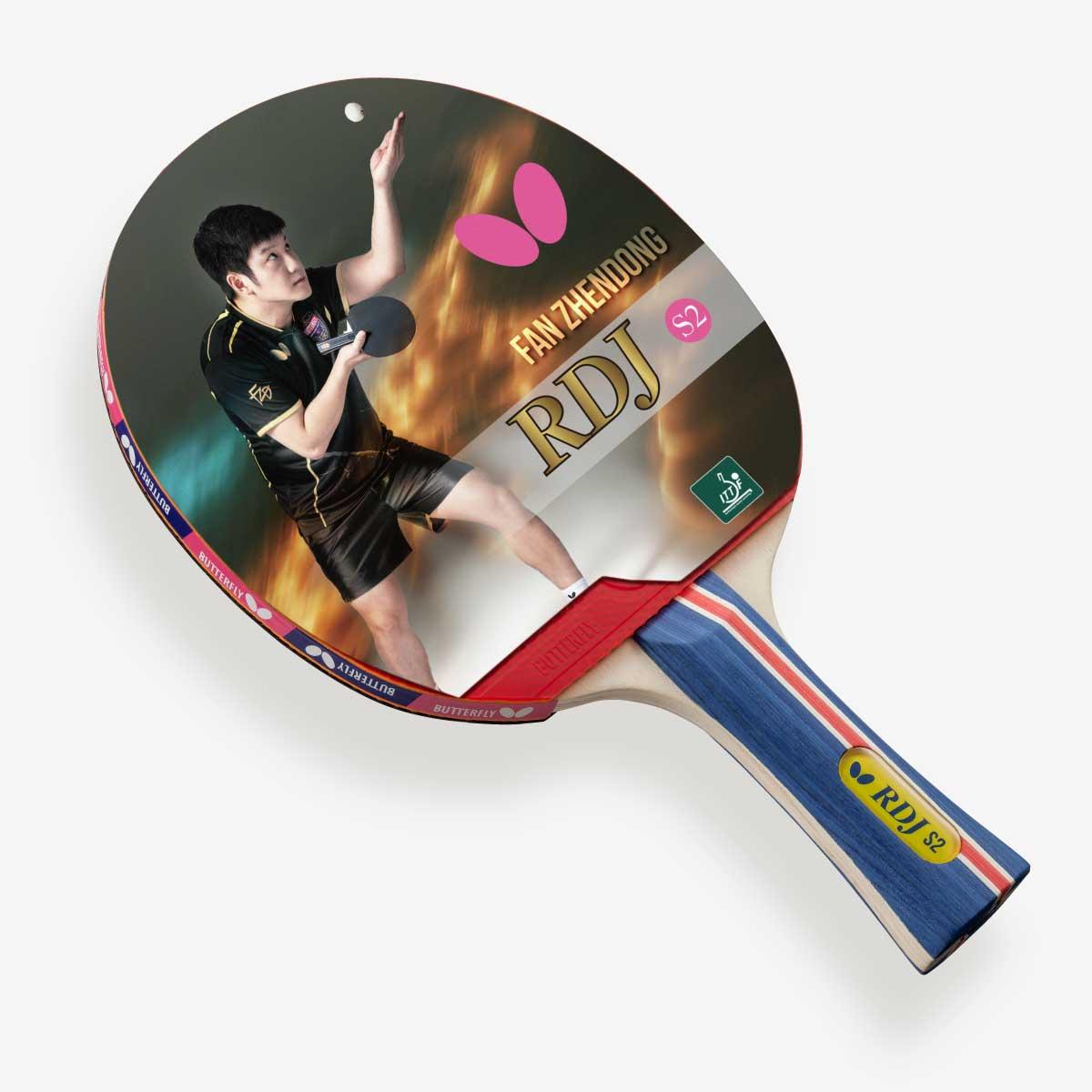 Butterfly RDJ S2 table tennis paddle