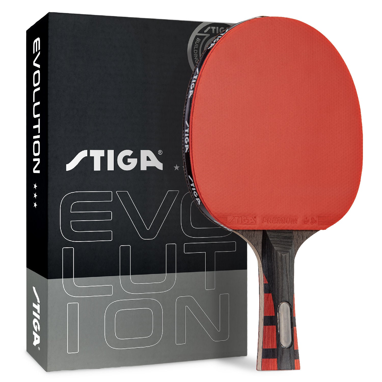 Stiga Evolution table tennis paddle