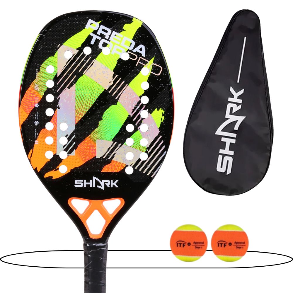 Shark Predator 22 mm 2025 beach tennis racket