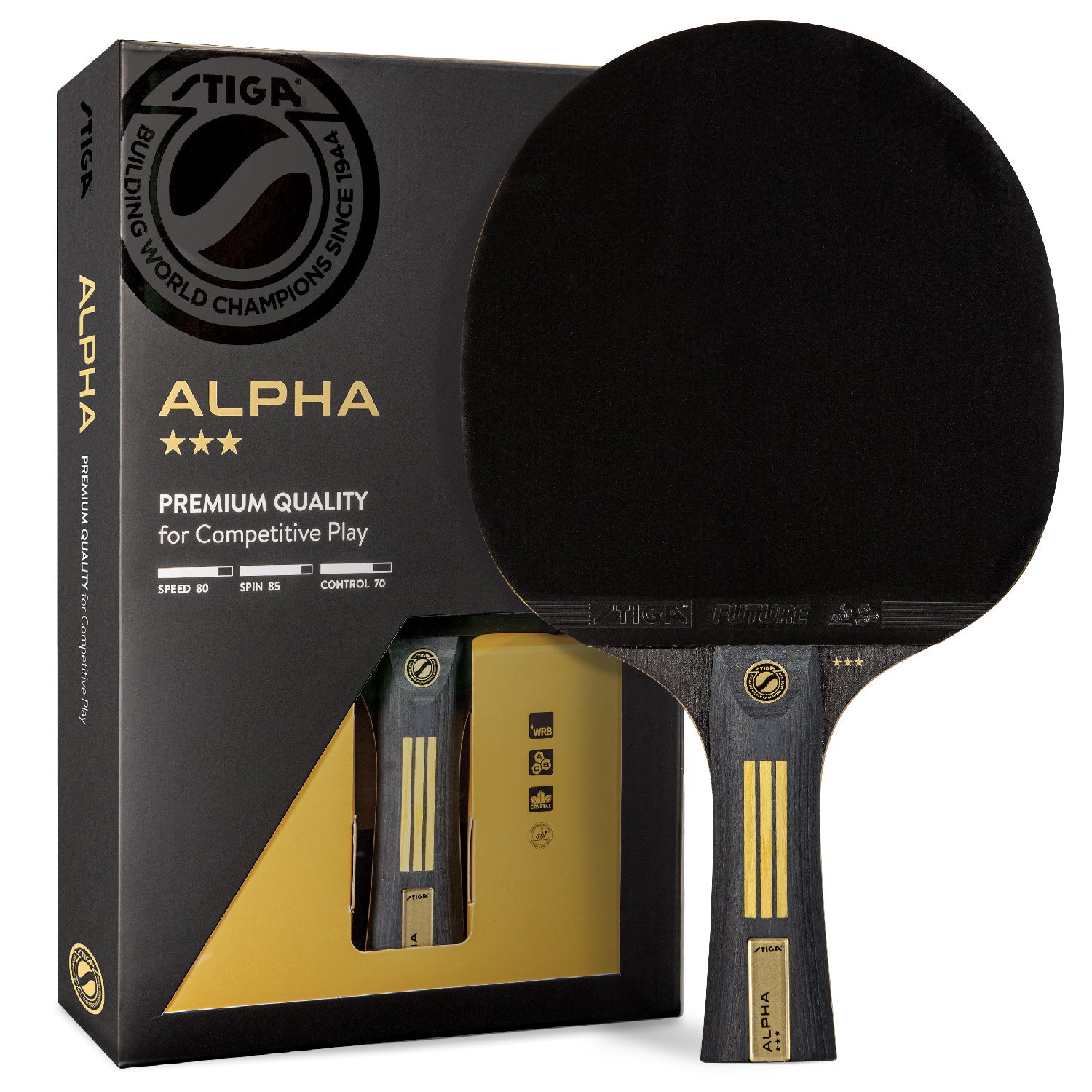 Stiga Alpha table tennis paddle