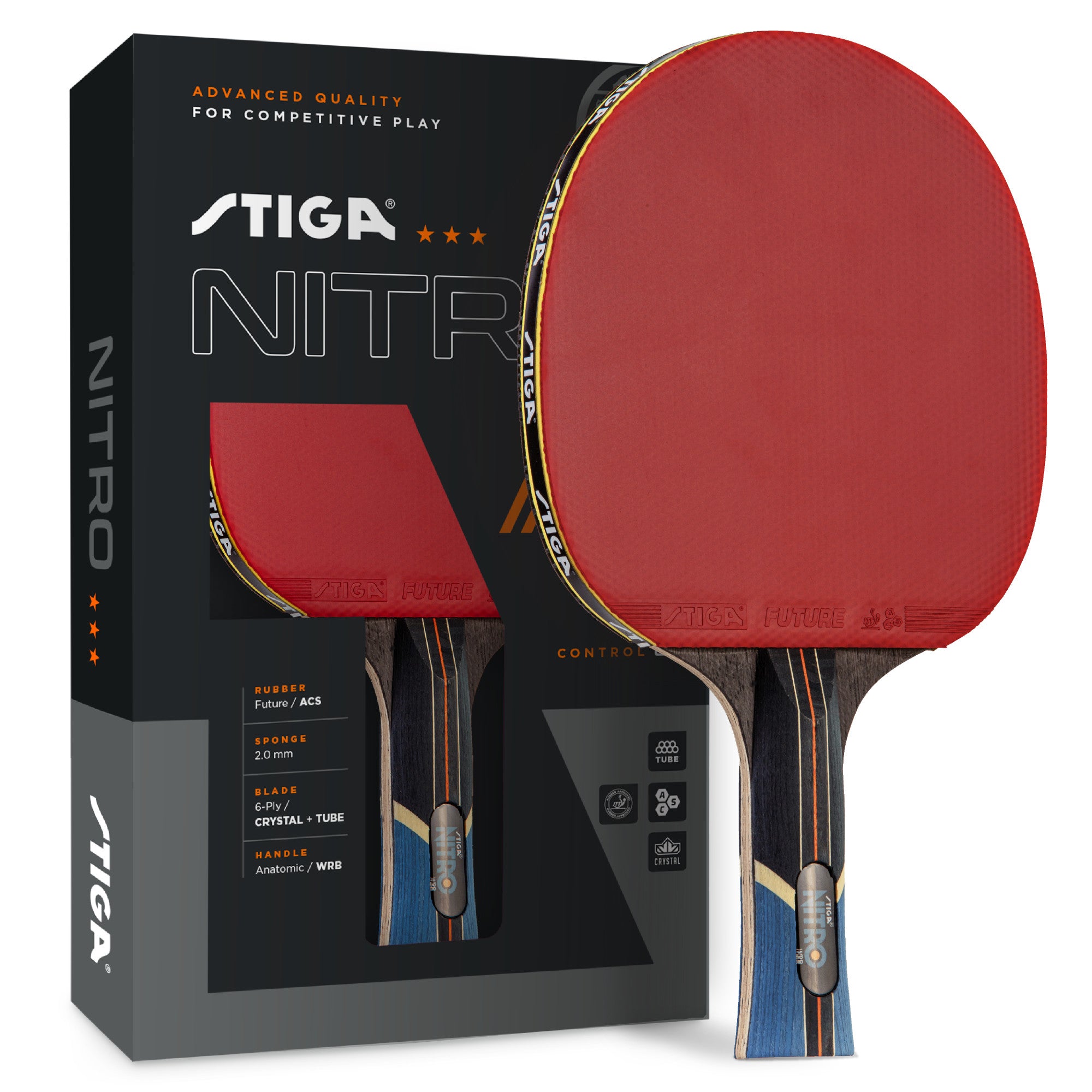 Stiga Nitro table tennis paddle