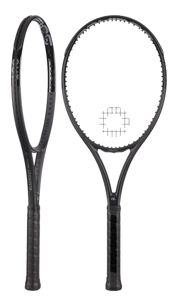 Raquete de tênis Solinco Blackout 300 XTD Plus v1