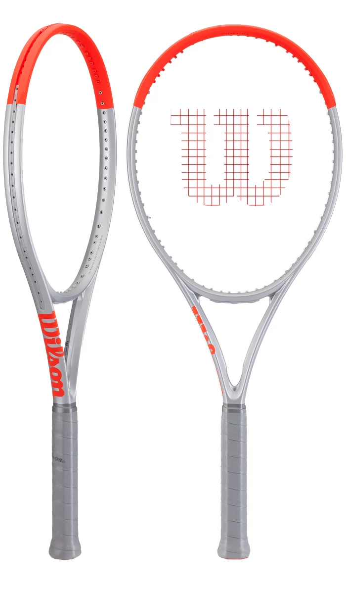 Raquete de tênis Wilson Clash 100 Pro Silver V1