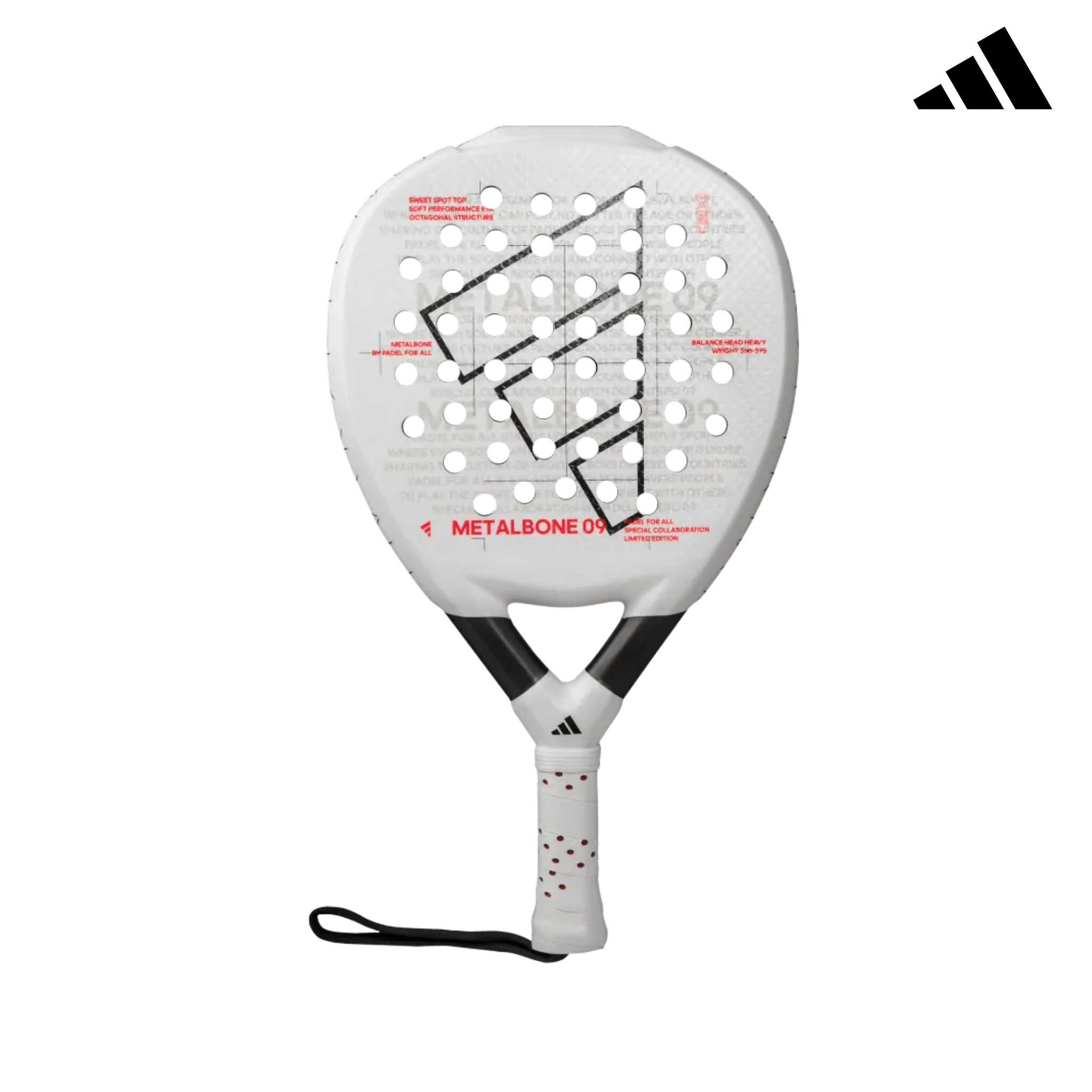 Raquete de padel Adidas Padel Metalbone 09