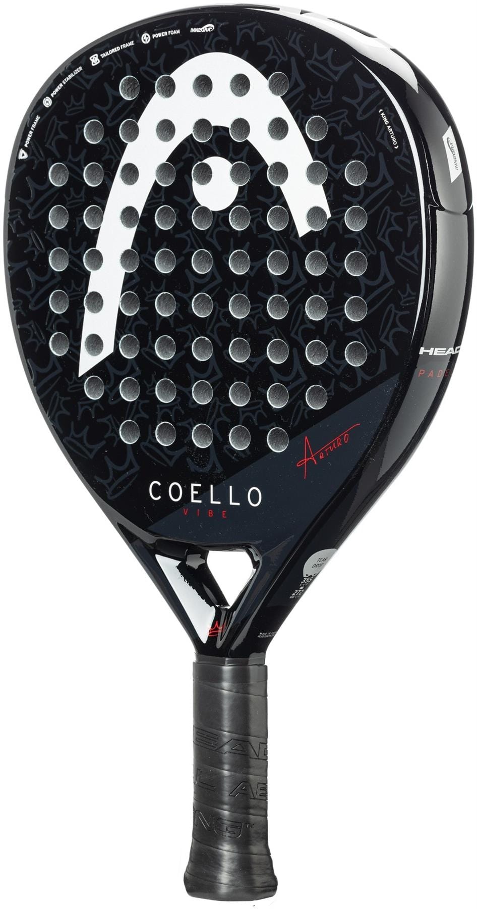 Raquete de padel HEAD Coello Vibe 2025