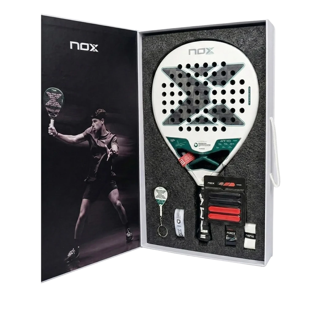 Raquete de padel NOX AT10 Genius 12K Alum Xtreme Riyadh Season P1, foto 2