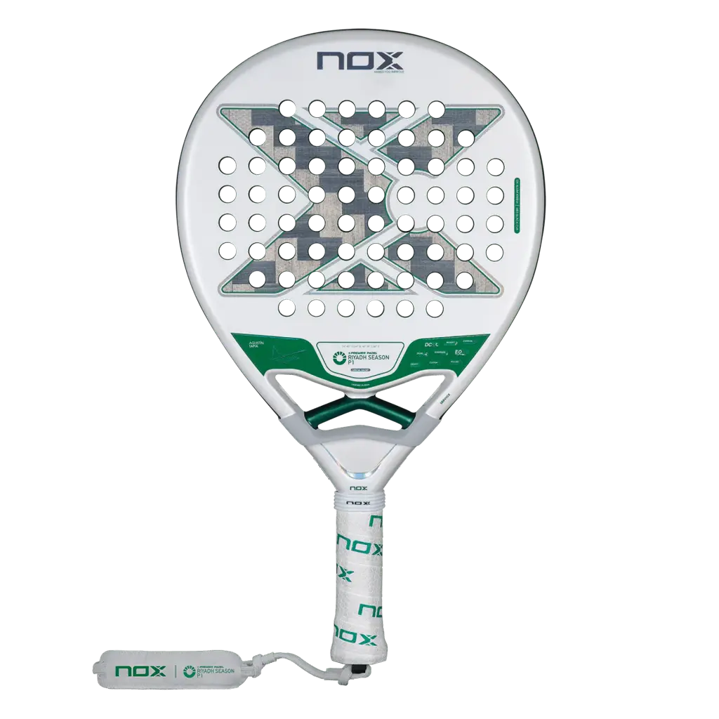 Raquete de padel NOX AT10 Genius 12K Alum Xtreme Riyadh Season P1