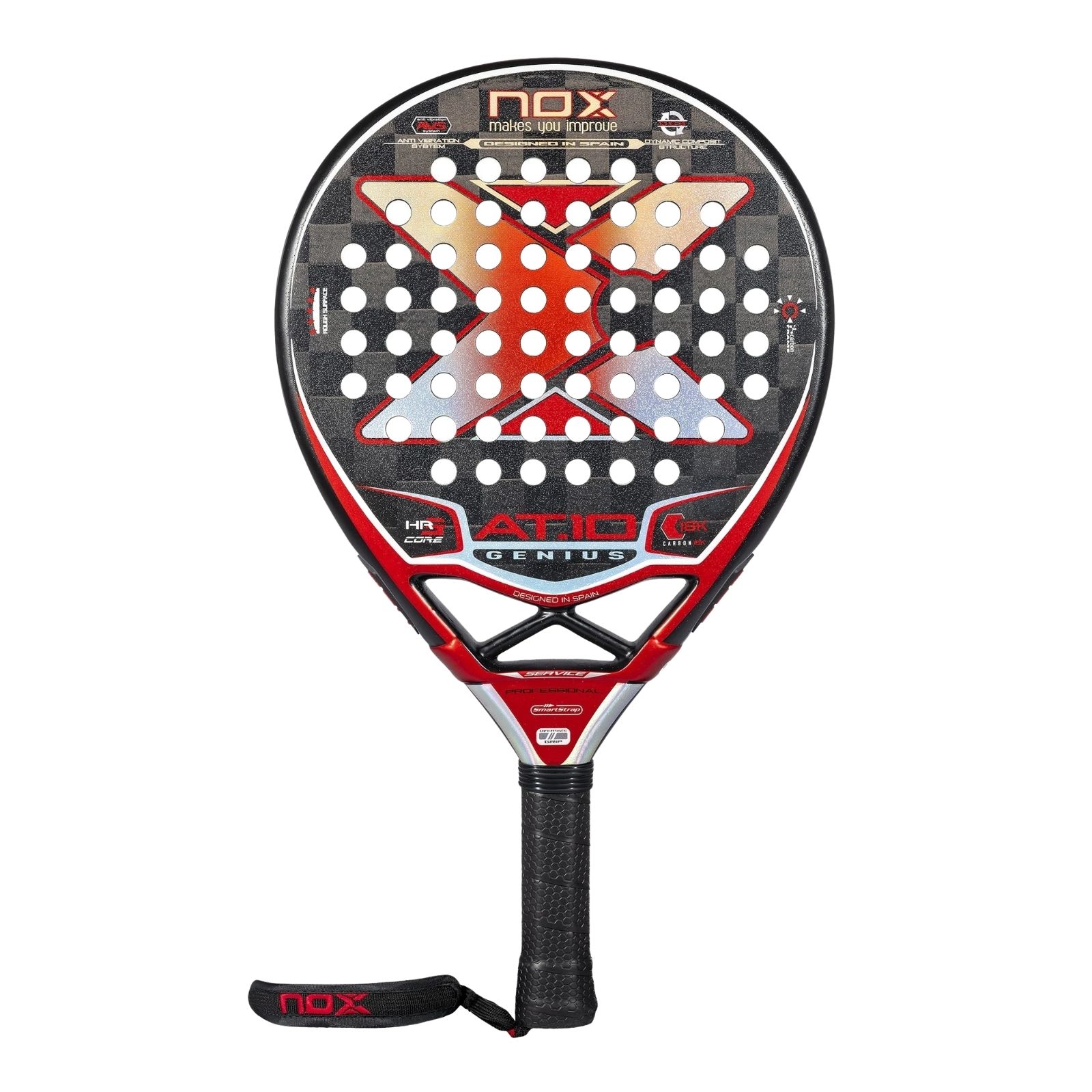 Raquete de padel NOX AT10 Genius 18K 2022