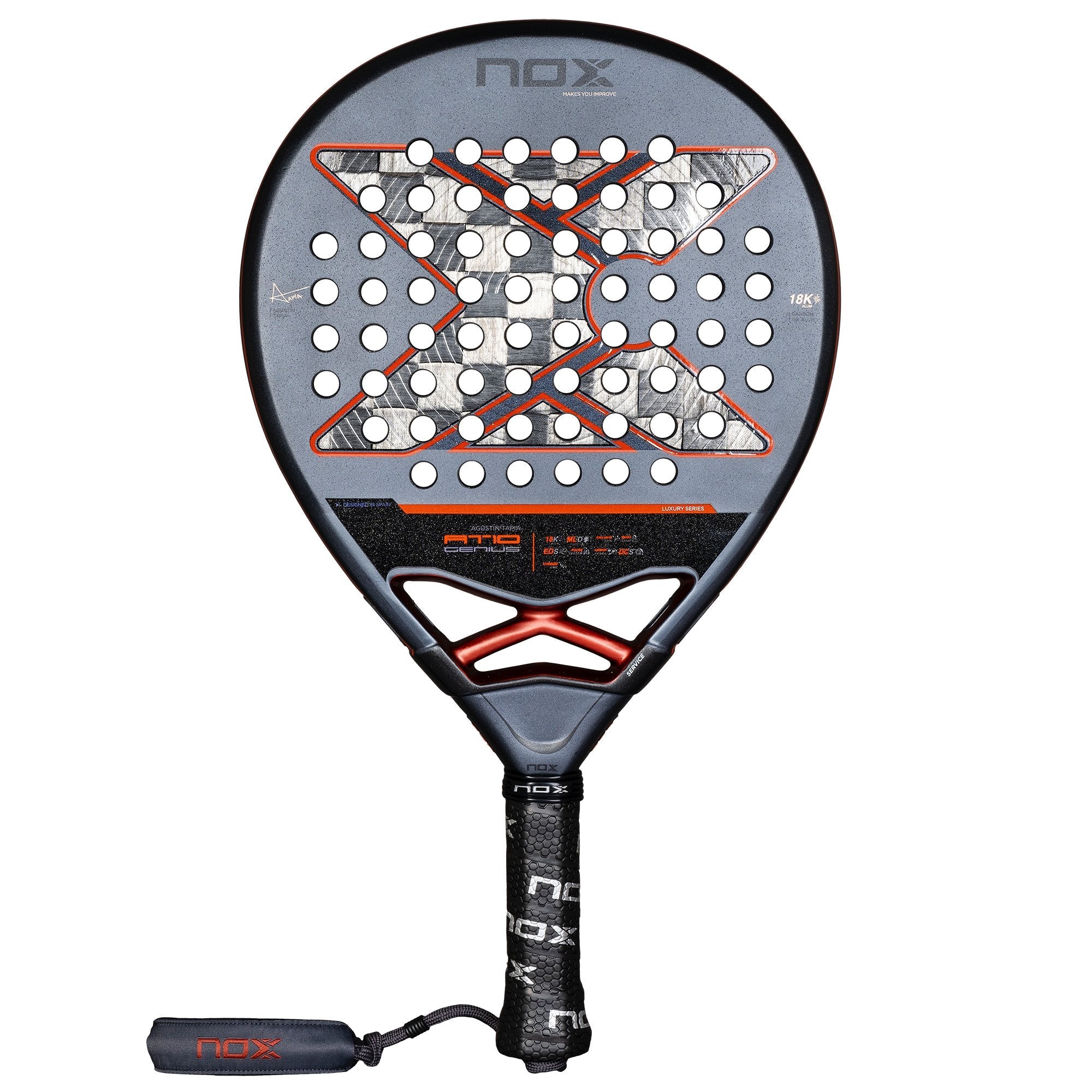 NOX AT10 Genius 18K 2025 padel racket