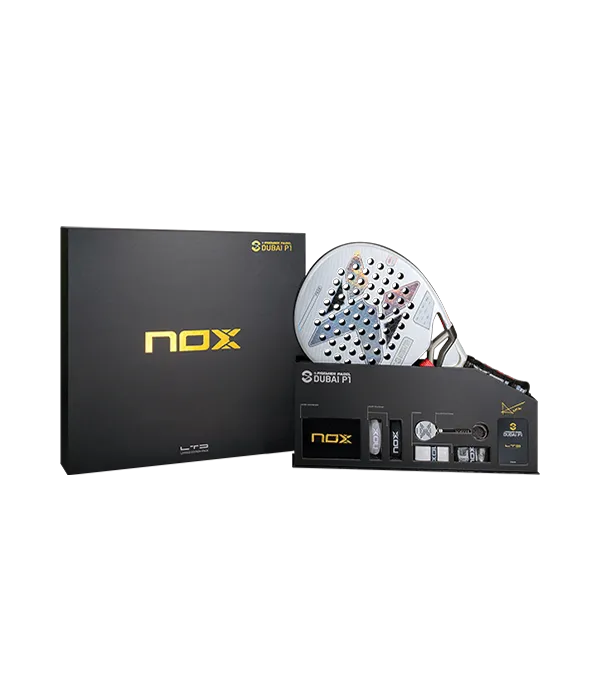 Raquete de padel NOX AT10 Genius 12K Limited Edition Premier Dubai P1 2025