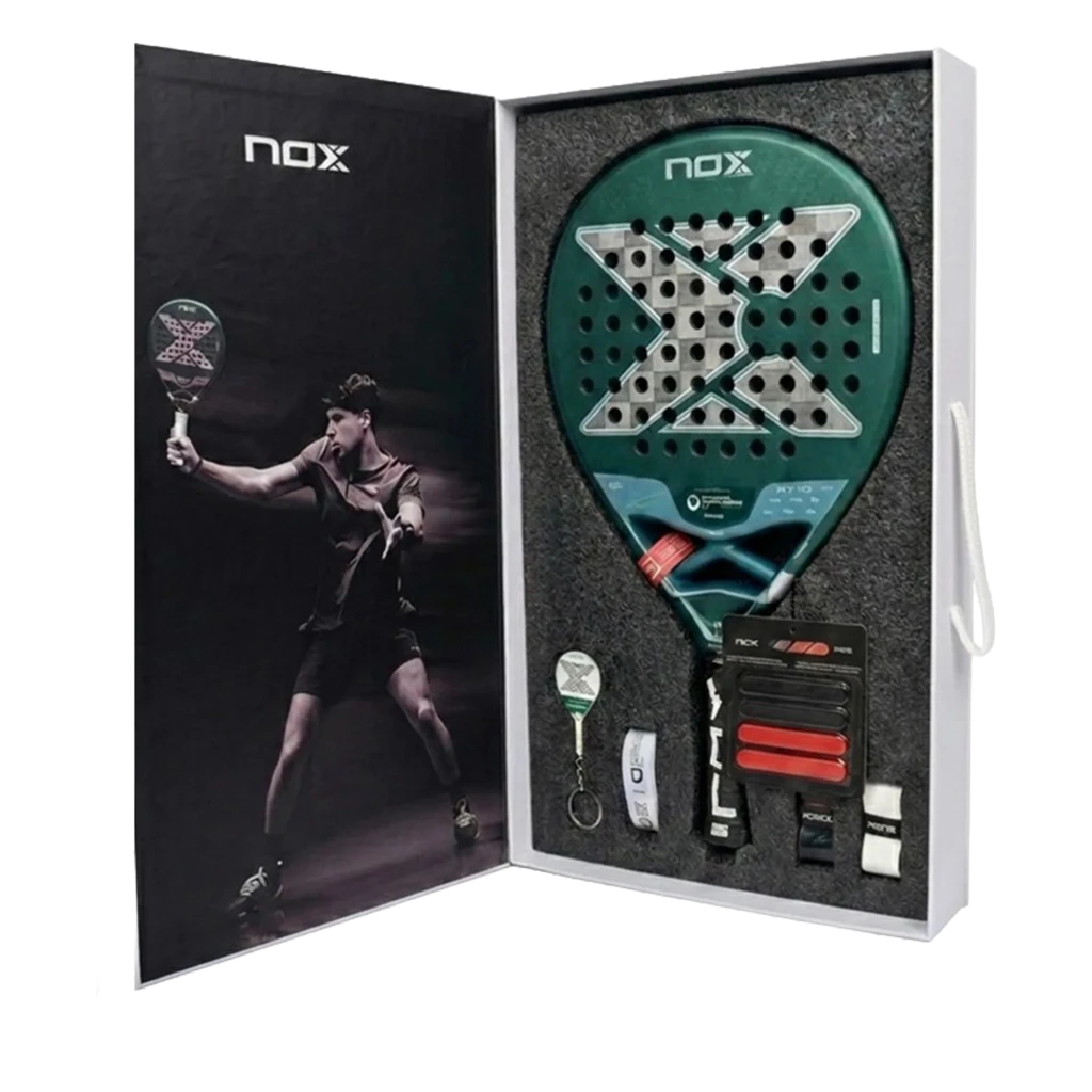 Raquete de padel NOX AT10 Genius 18K Alum Riyadh Season P1, foto 2
