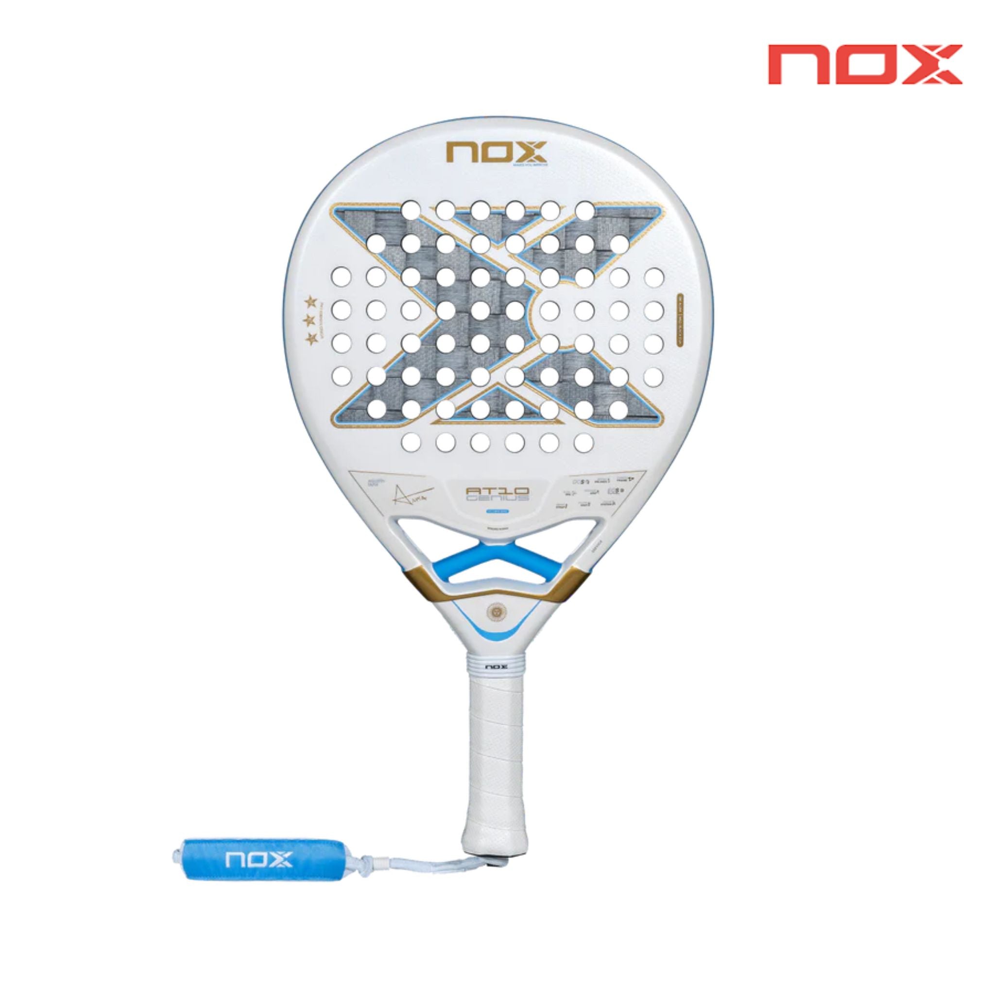Raquete de padel NOX AT10 Genius 18K Buenos Aires Exclusive Edition 2025