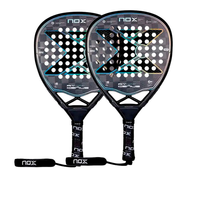 Raquete de padel NOX AT10 Genius Attack 18K Limited Edition