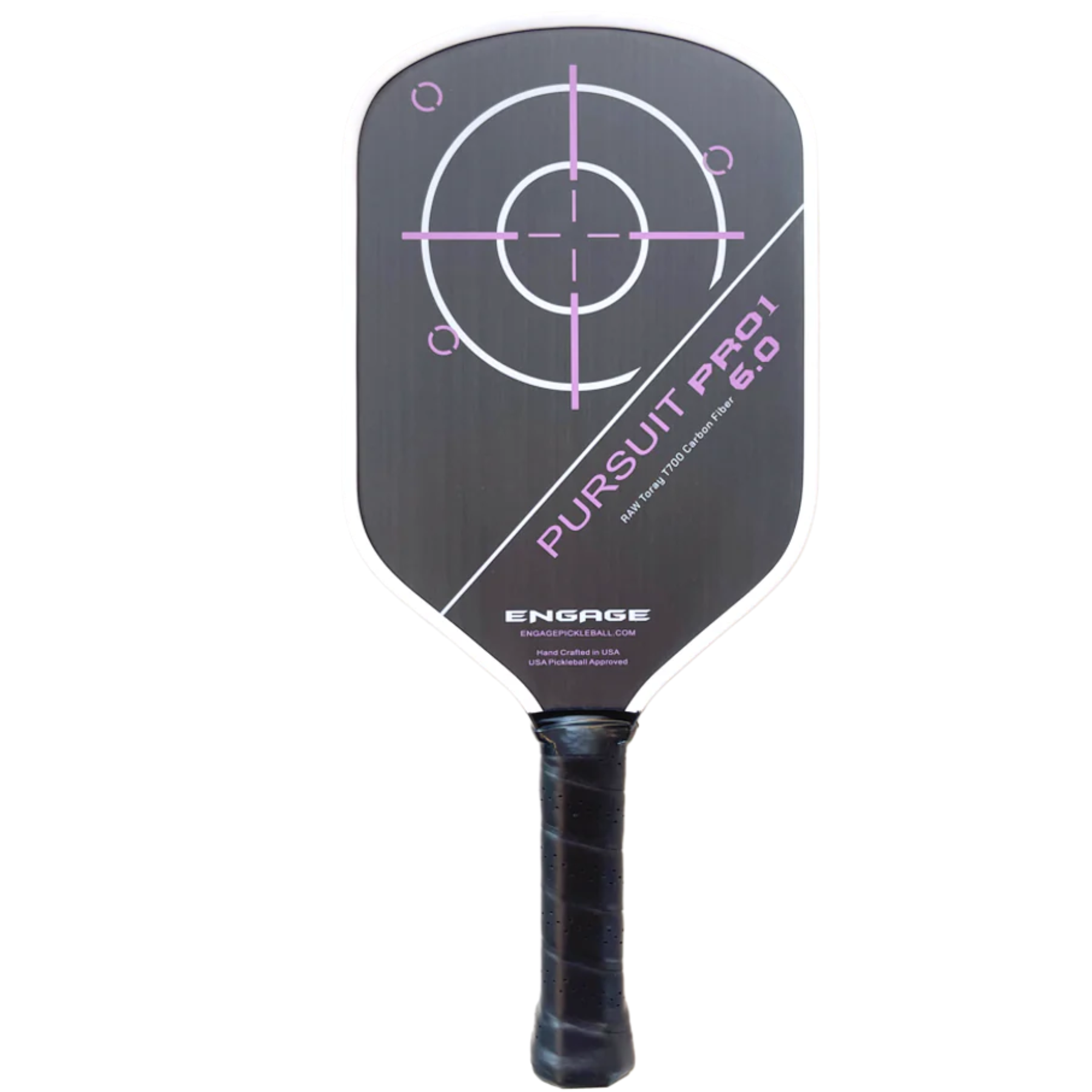 Raquete de pickleball Engage Pursuit Pro 1 Elongated Power Series Raw T700 Carbon Fiber 6.0, foto 2