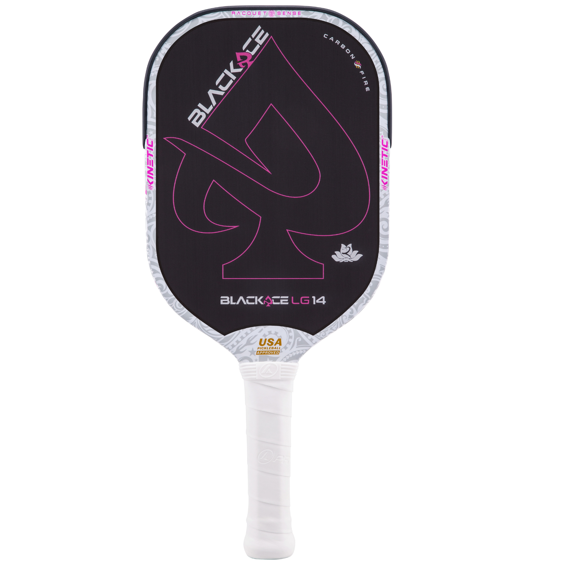 Raquete de pickleball ProKennex Kinetic Black Ace LG 14