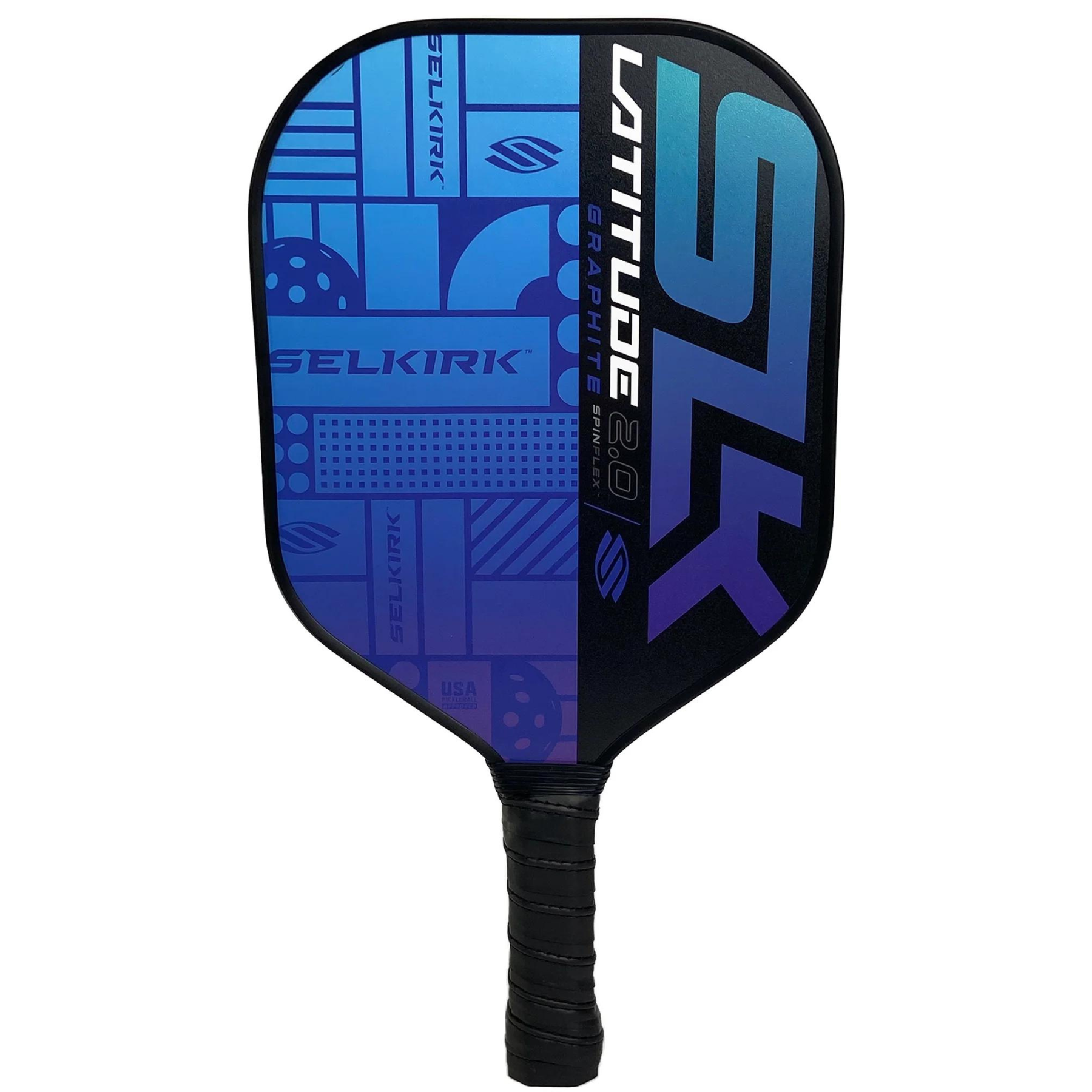 Raquete de pickleball Selkirk SLK Latitude Graphite SpinFlex Surface 2.0