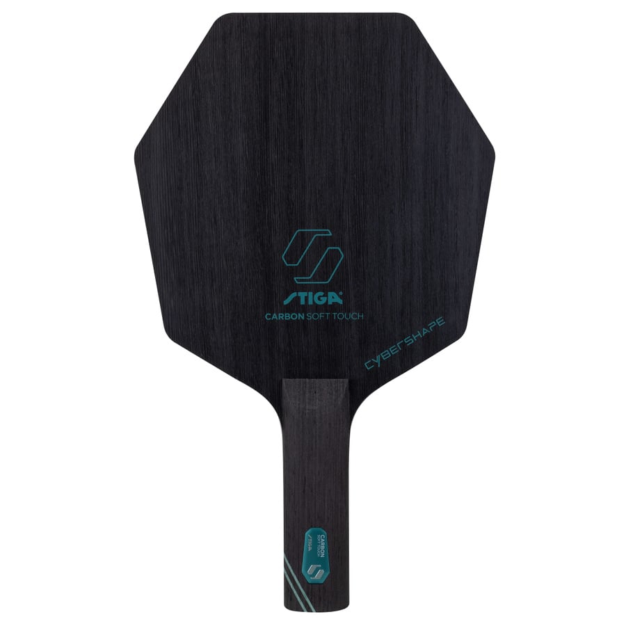 Stiga Carbon Soft Touch Cybershape table tennis paddle