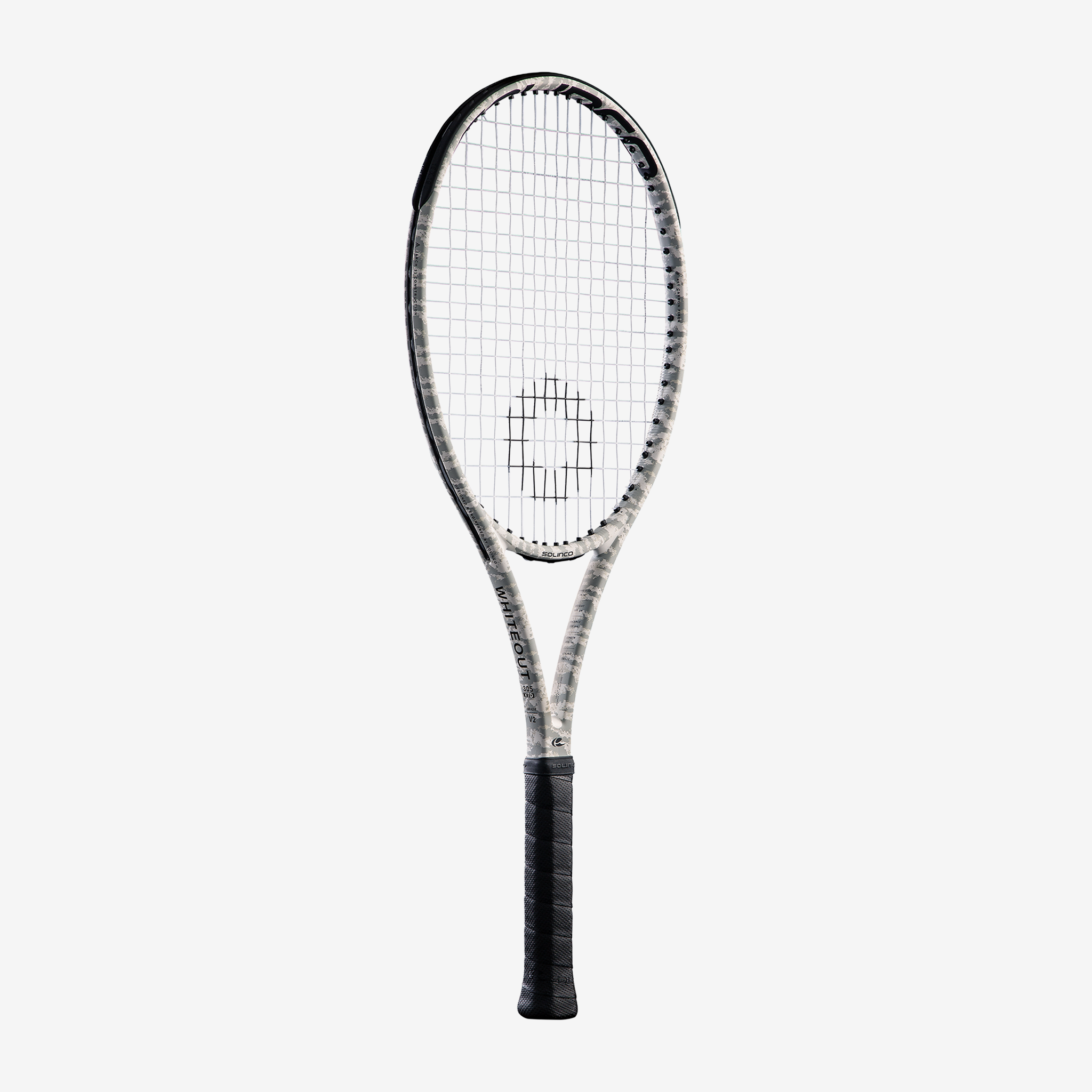 Raquete de tênis Solinco Whiteout 305 XTD 18x20 Camo V2