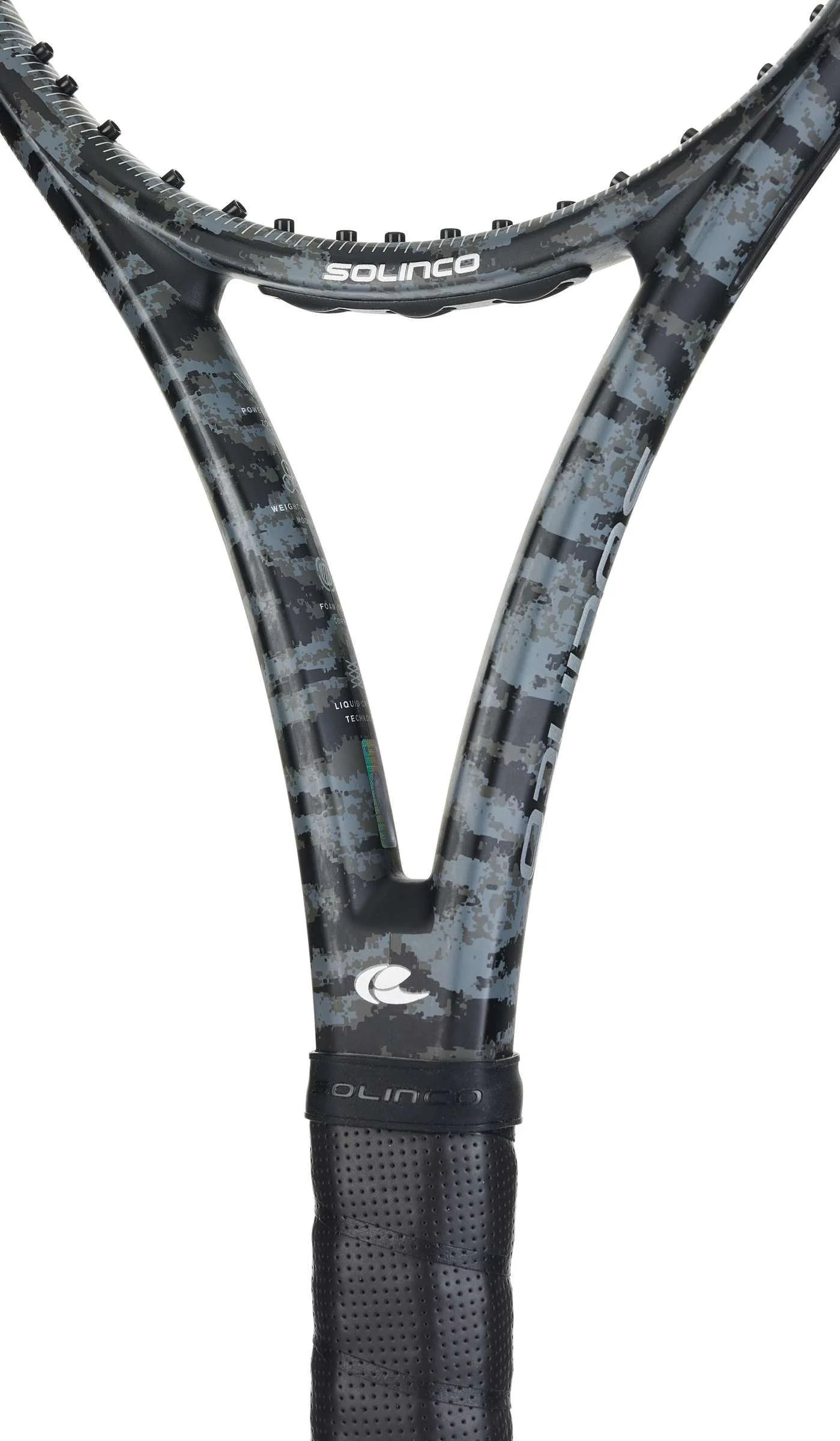 Solinco Blackout 300 Camo V2 tennis racquet, photo 2