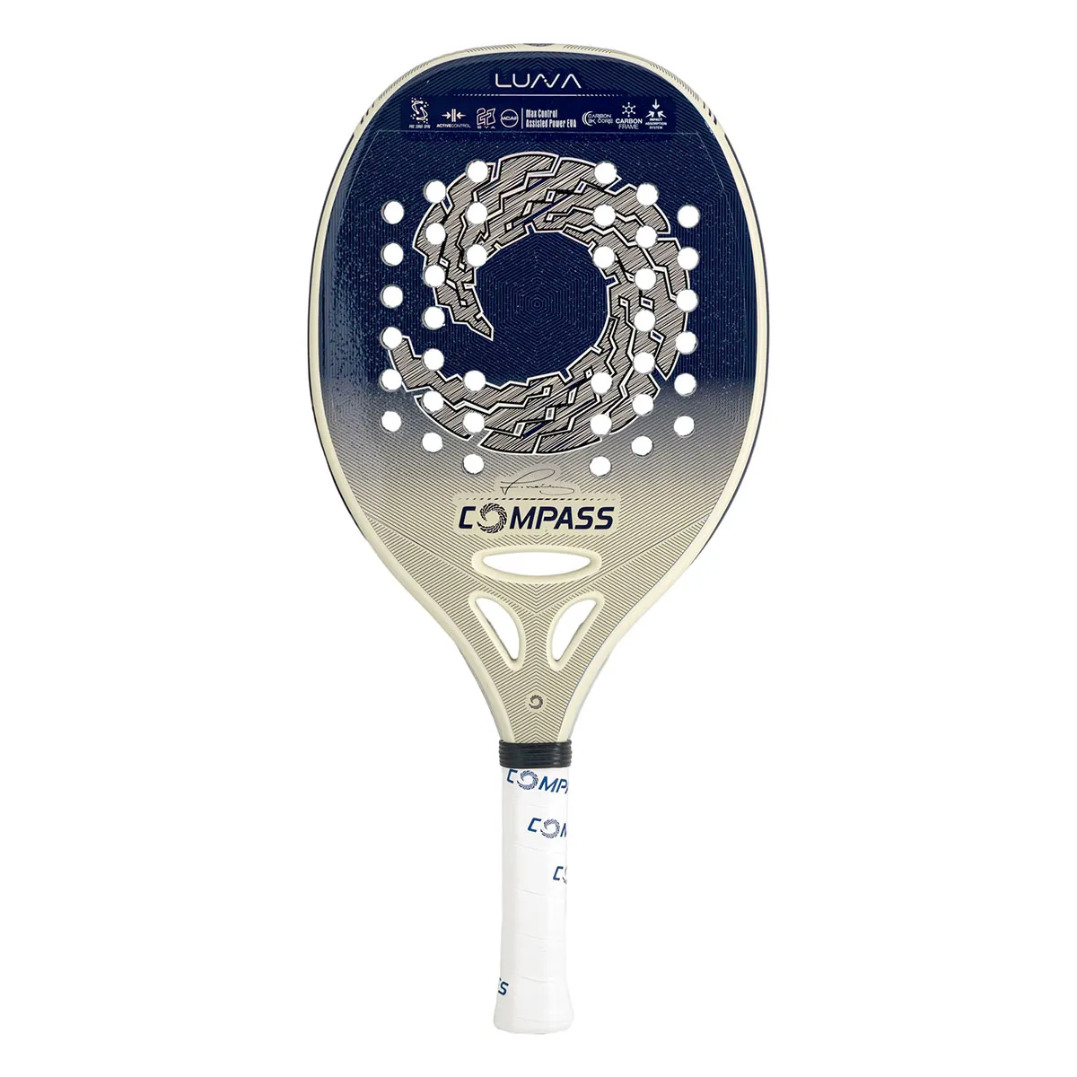Compass Luna Fabrício Neis 2026 beach tennis racket