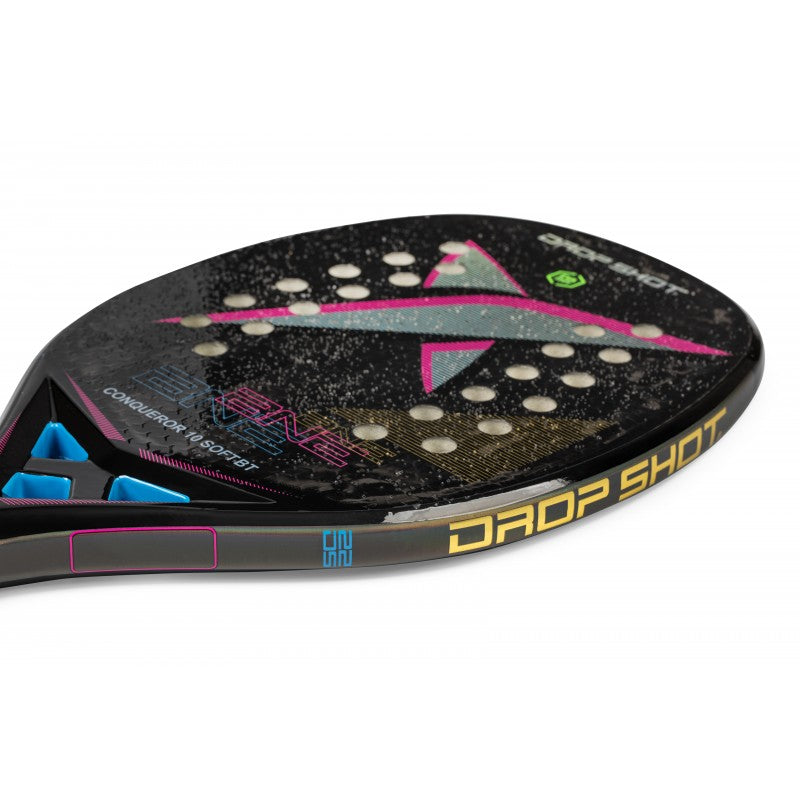 Raquete de beach tennis Drop Shot Conqueror Soft 10.0, foto 2