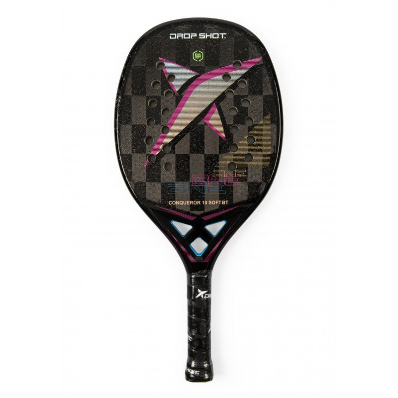 Raquete de beach tennis Drop Shot Conqueror Soft 10.0
