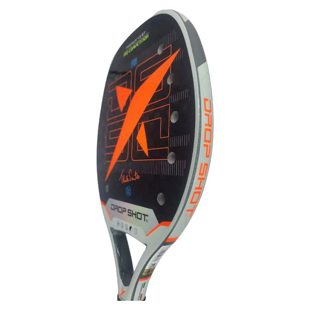 Raquete de beach tennis Drop Shot Premium Thales Santos 4.0, foto 2