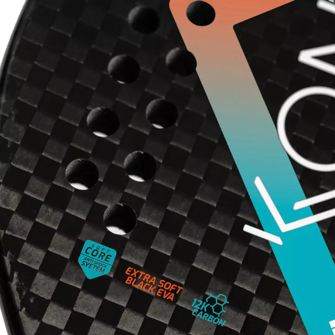Raquete de beach tennis Kona K-Doze Degrade 2023, foto 2