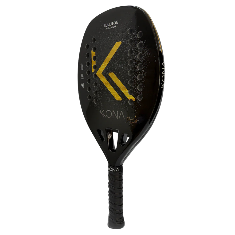 Raquete de beach tennis Kona Bulldog Black 2026, foto 2