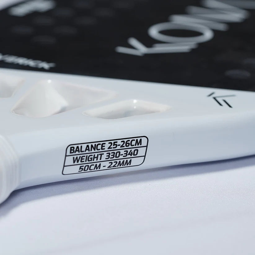 Raquete de beach tennis Kona Maverick White 2023, foto 2