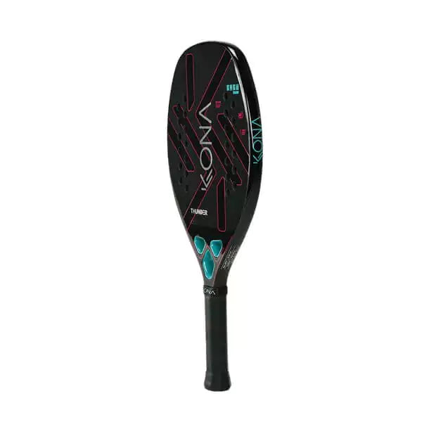 Raquete de beach tennis Kona Thunder Black 2024, foto 2