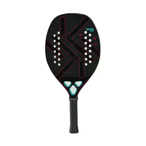 Raquete de beach tennis Kona Thunder Black 2024