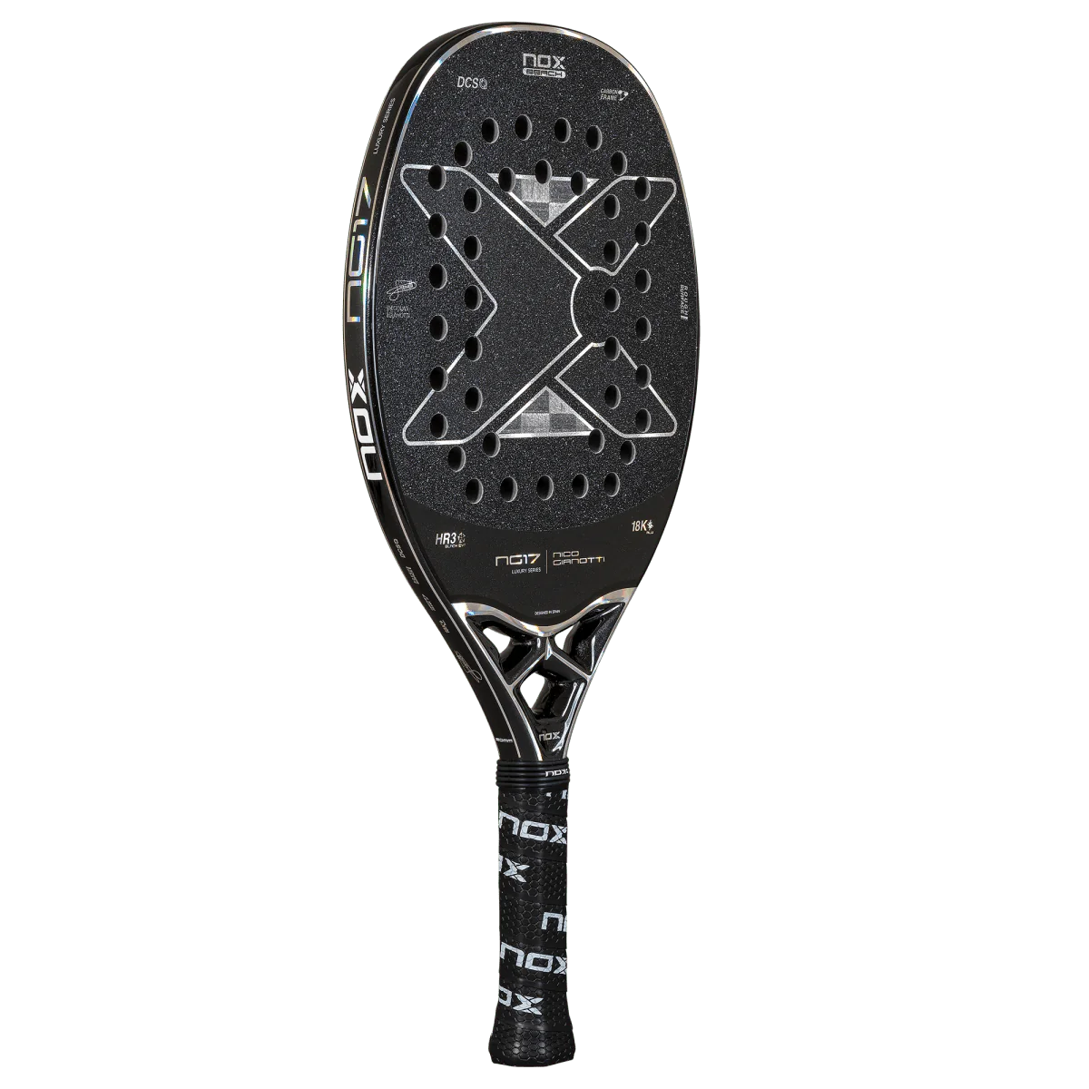 NOX NG17 Nico Gianotti 2025 beach tennis racket, photo 2