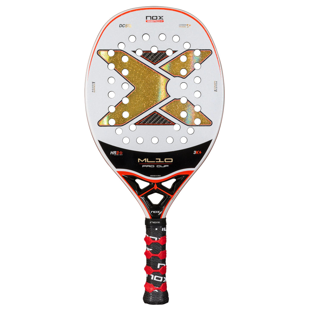 NOX ML10 Pro Cup 2025 beach tennis racket
