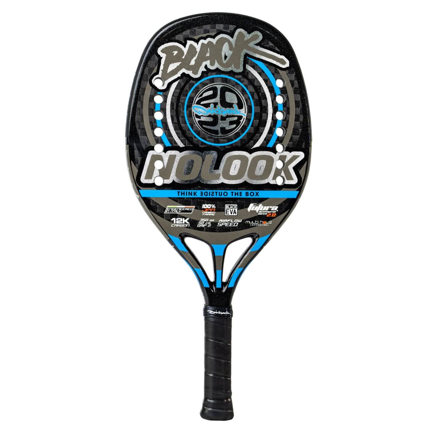 Quicksand No Look Black 2023 beach tennis racket