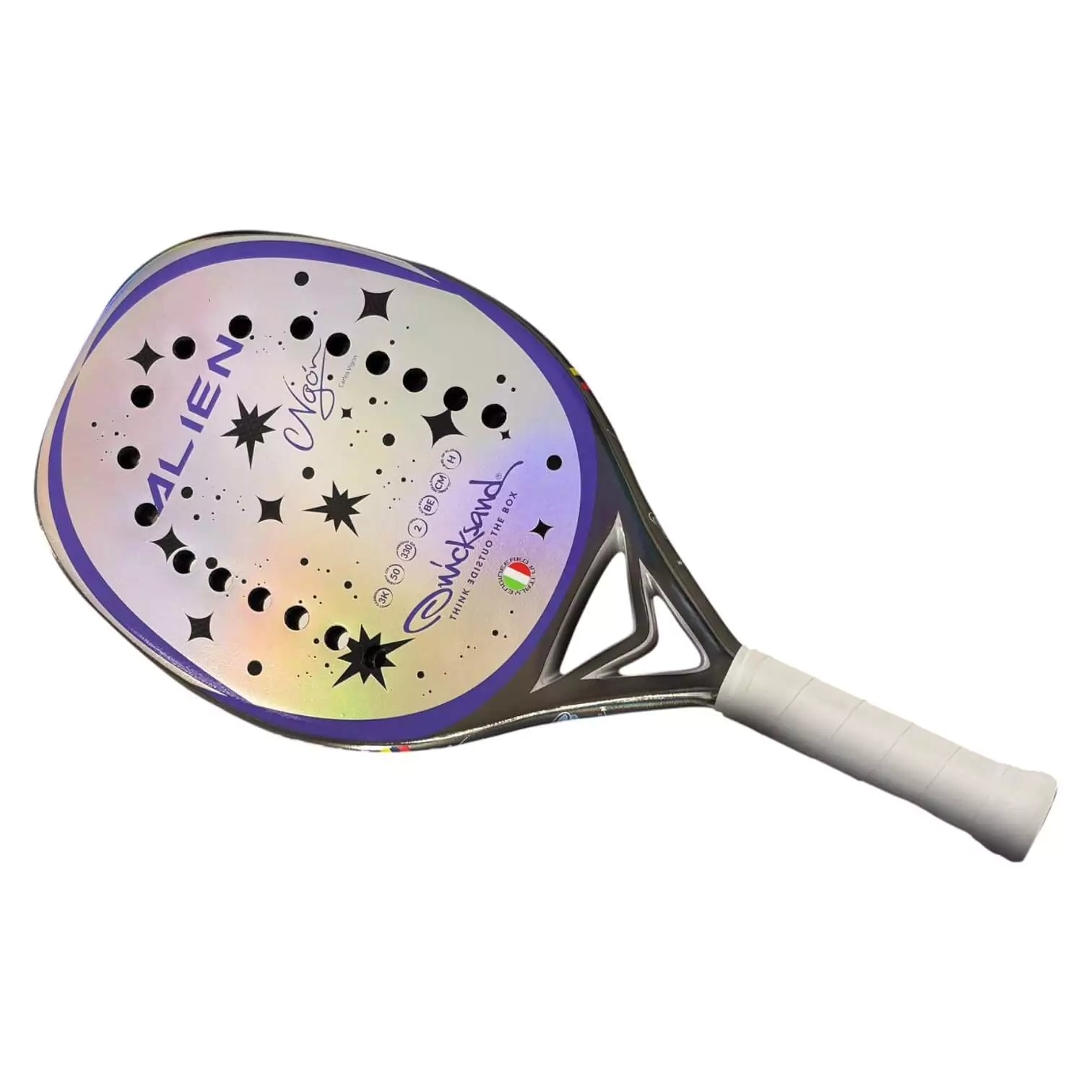 Quicksand Alien Purple 2025 beach tennis racket, photo 2