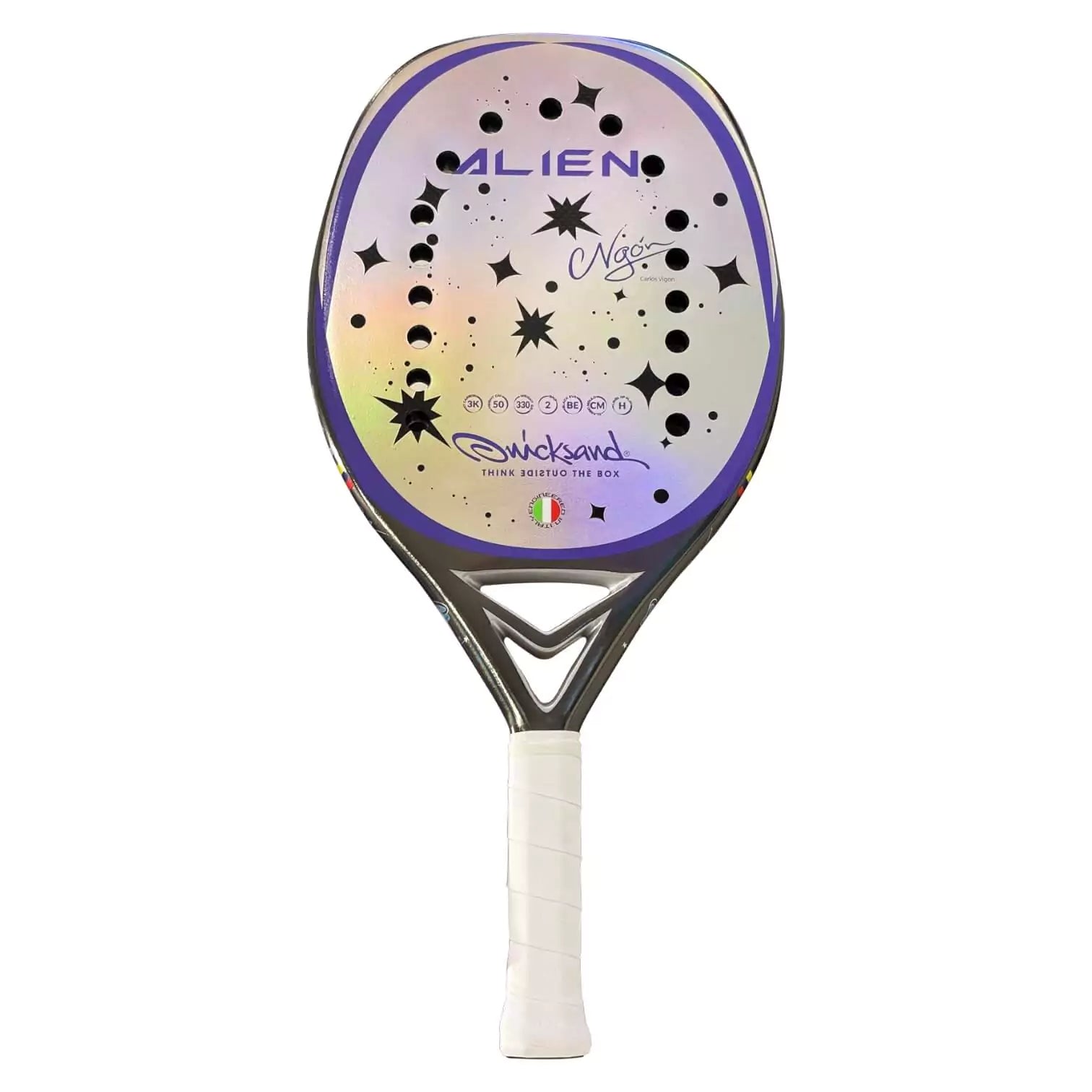 Quicksand Alien Purple 2025 beach tennis racket