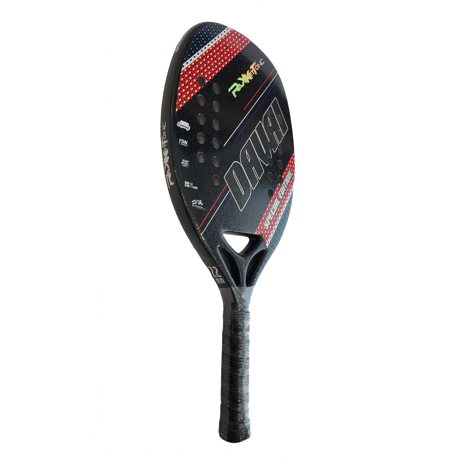 Raquete de beach tennis Rakkettone Davai Special Edition 2022, foto 2