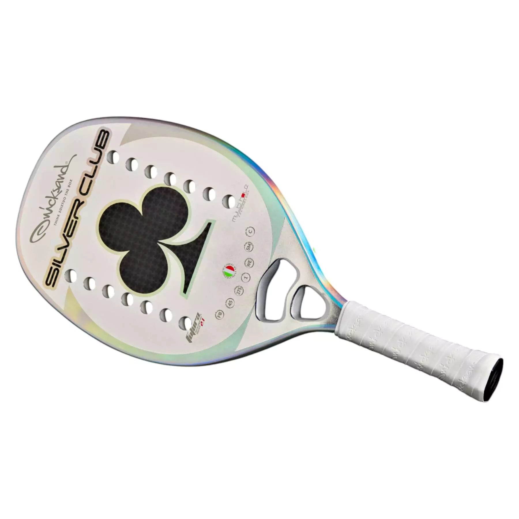 Raquete de beach tennis Quicksand Silver Club Junior 2025, foto 2