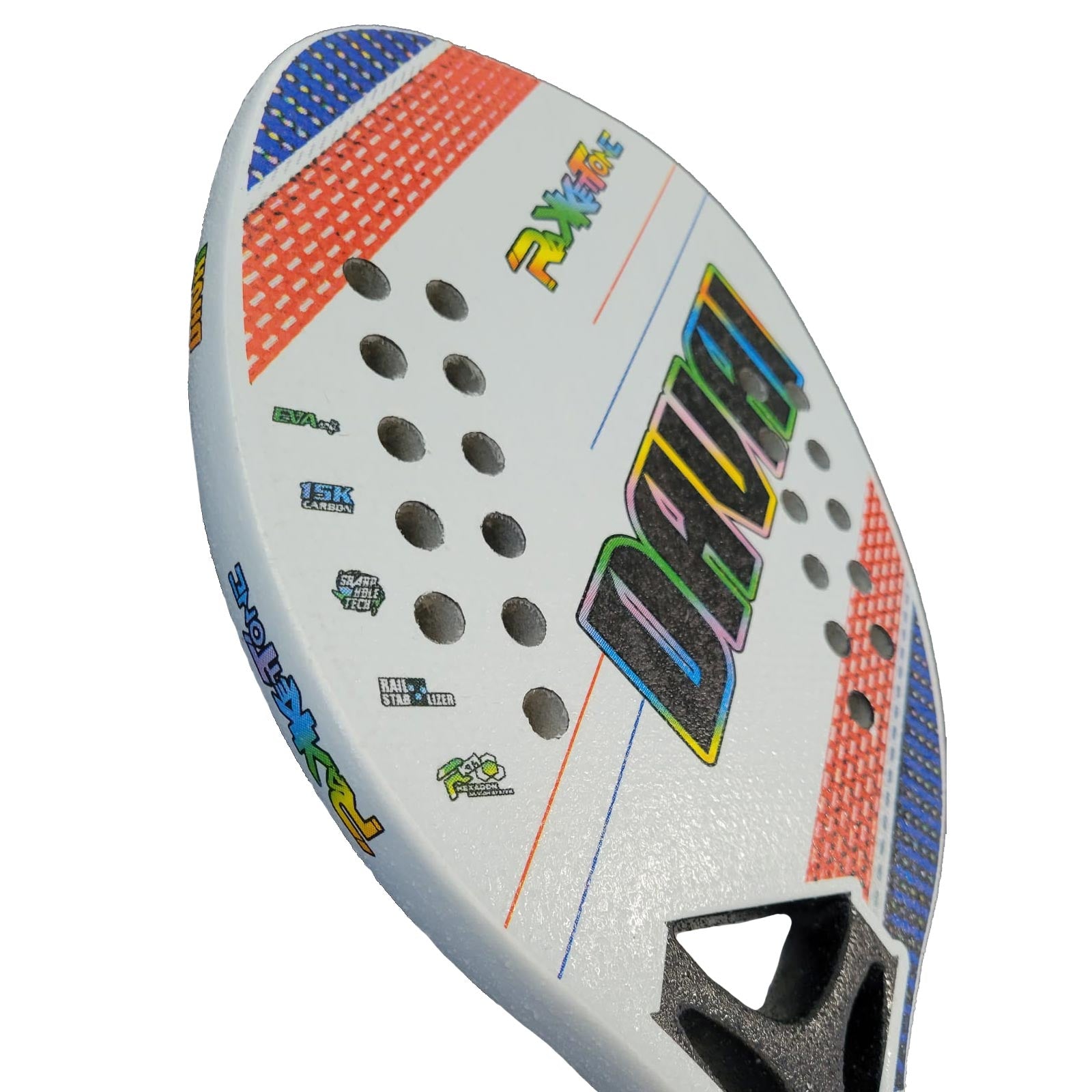 Raquete de beach tennis Rakkettone Davai 2022, foto 2