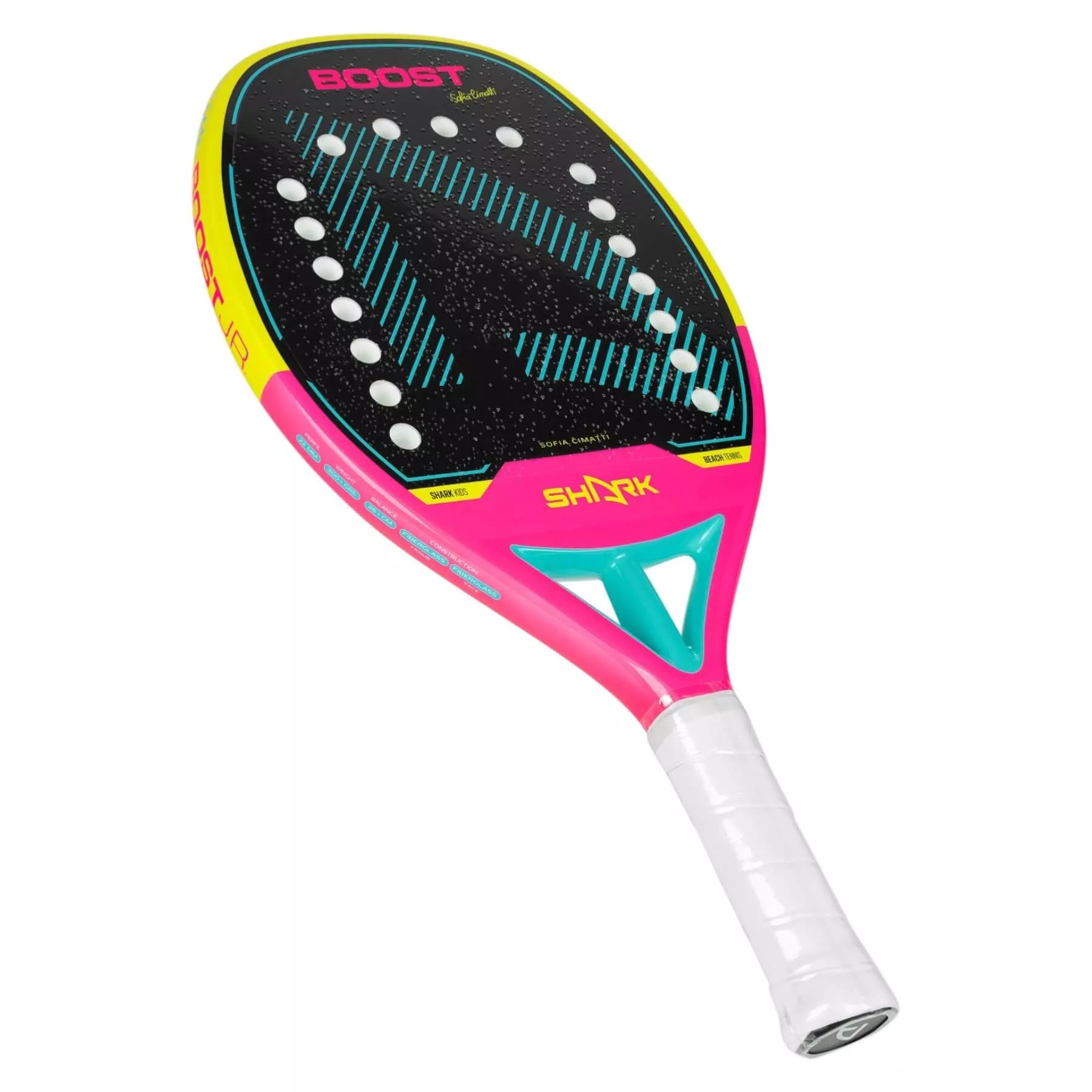 Raquete de beach tennis Shark Boost Sofia Cimatti Junior 2026, foto 2