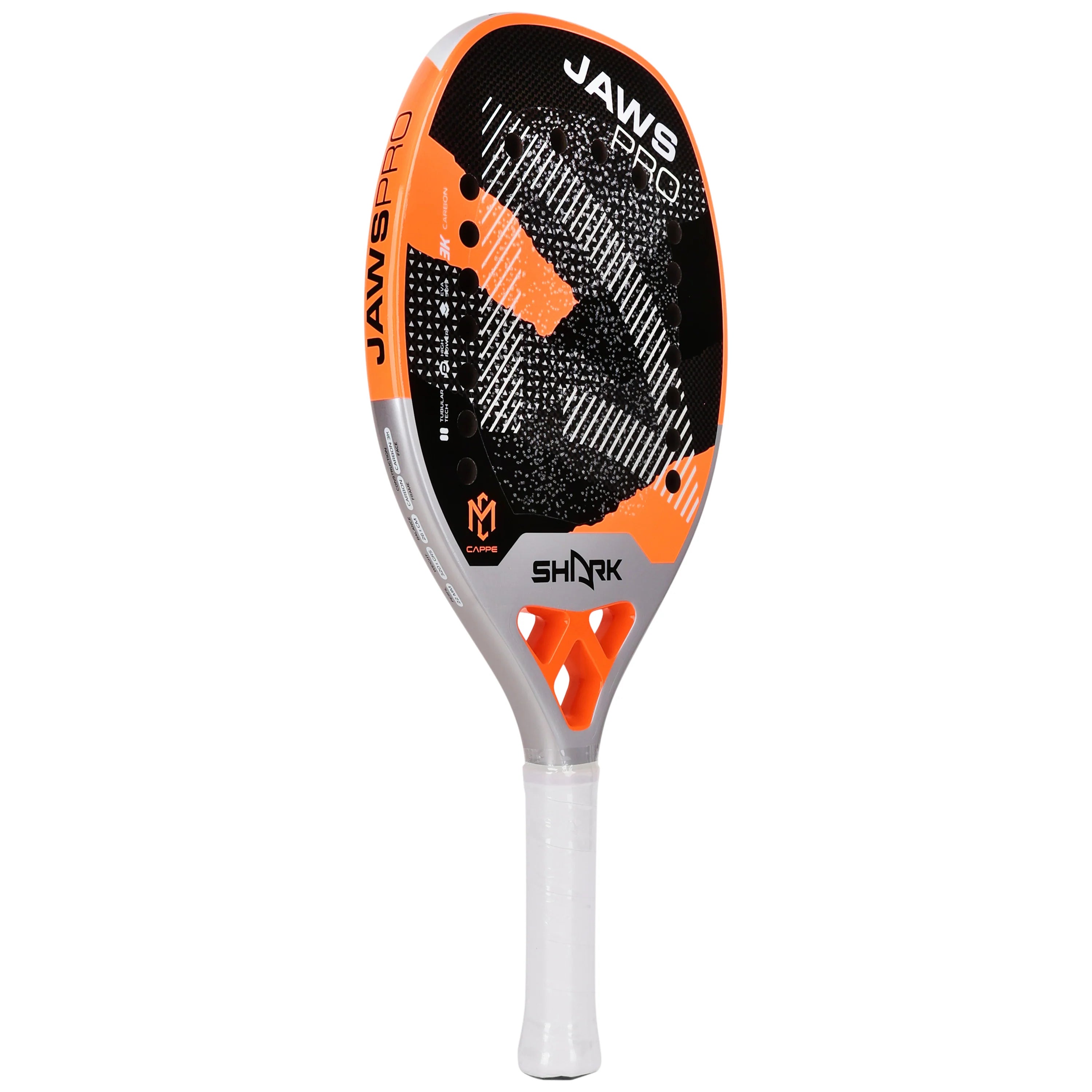 Raquete de beach tennis Shark Jaws Pro Michele Cappelletti 2025, foto 2