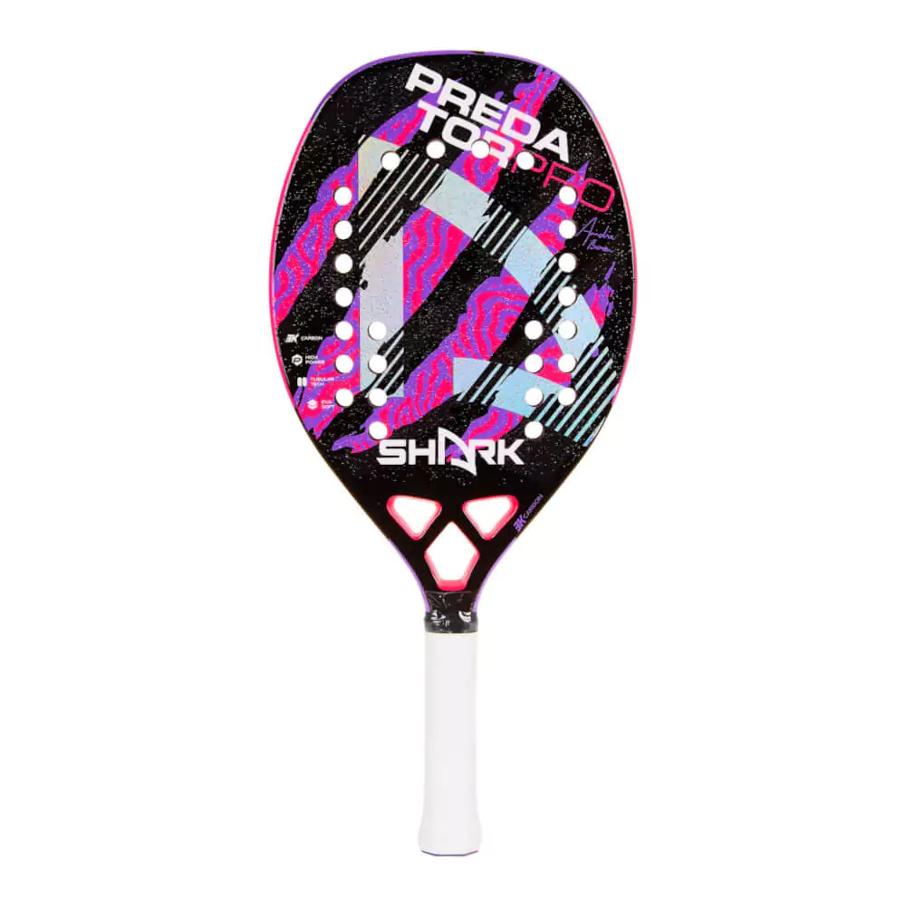 Raquete de beach tennis Shark Predator 22mm 2023