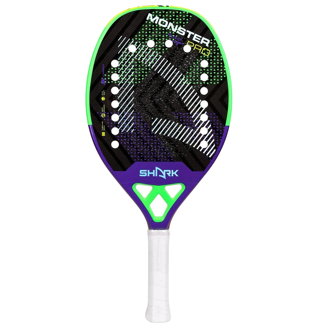 Raquete de beach tennis Shark Monster Pro 20mm 2025